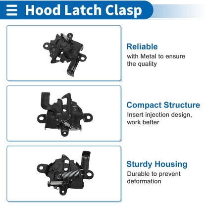 Bonnet Latch Assembly for Toyota Yaris (2007-2011) - 1 x Quality Replacement