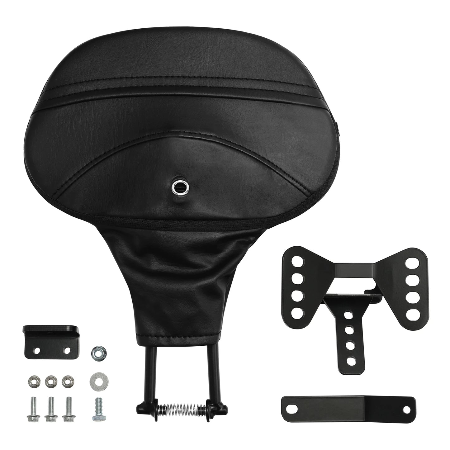 Front Backrest Mount for Harley Touring Models (2009-2023) Black