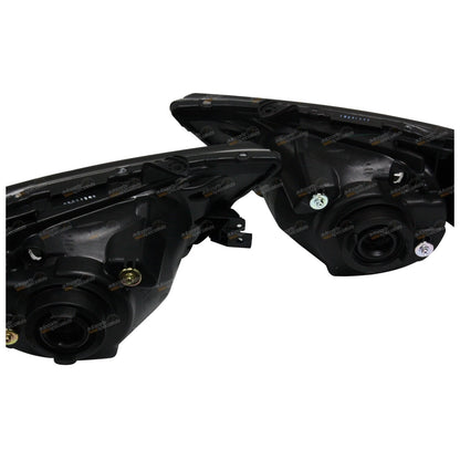 Clear Headlights Pair LH+RH Mitsubishi Triton MN Series (2009 - 2015)