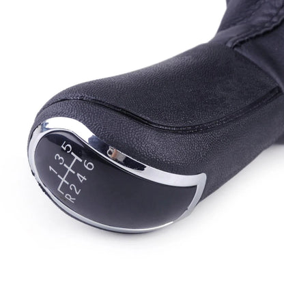 6 Speed Gear Shift Knob & Gaiter Boot Cover for Mercedes-Benz W203 (2000-2007)