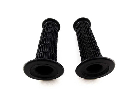 Black Hand Grip Set for Kawasaki KZ400 (1974-1979) - Left & Right Pair
