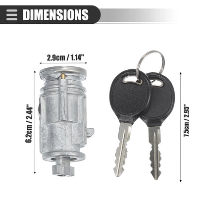 Ignition Switch Lock Cylinder with 2 Keys for Dodge Dakota