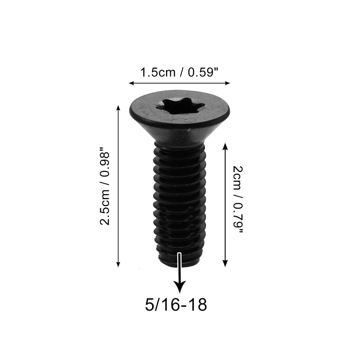 4pcs Auto Screws for Jeep Wrangler CJ7 YJ TJ Tailgate Door Bolts (76-06)