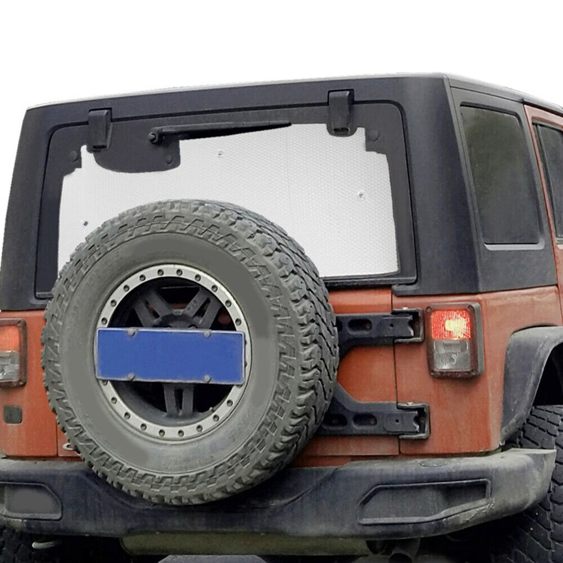 Rear Windshield Sunshade Cover for Jeep Wrangler (2007-2017)
