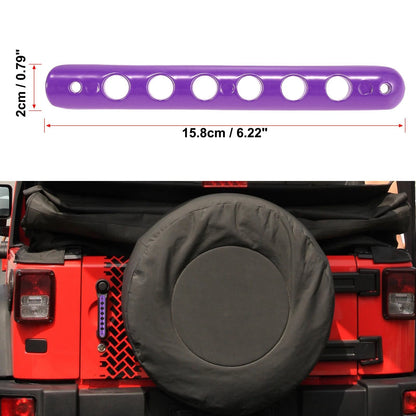 5 x Door Handle Insert Strip Covers for Jeep Wrangler 4 Door (2007-2018) Purple