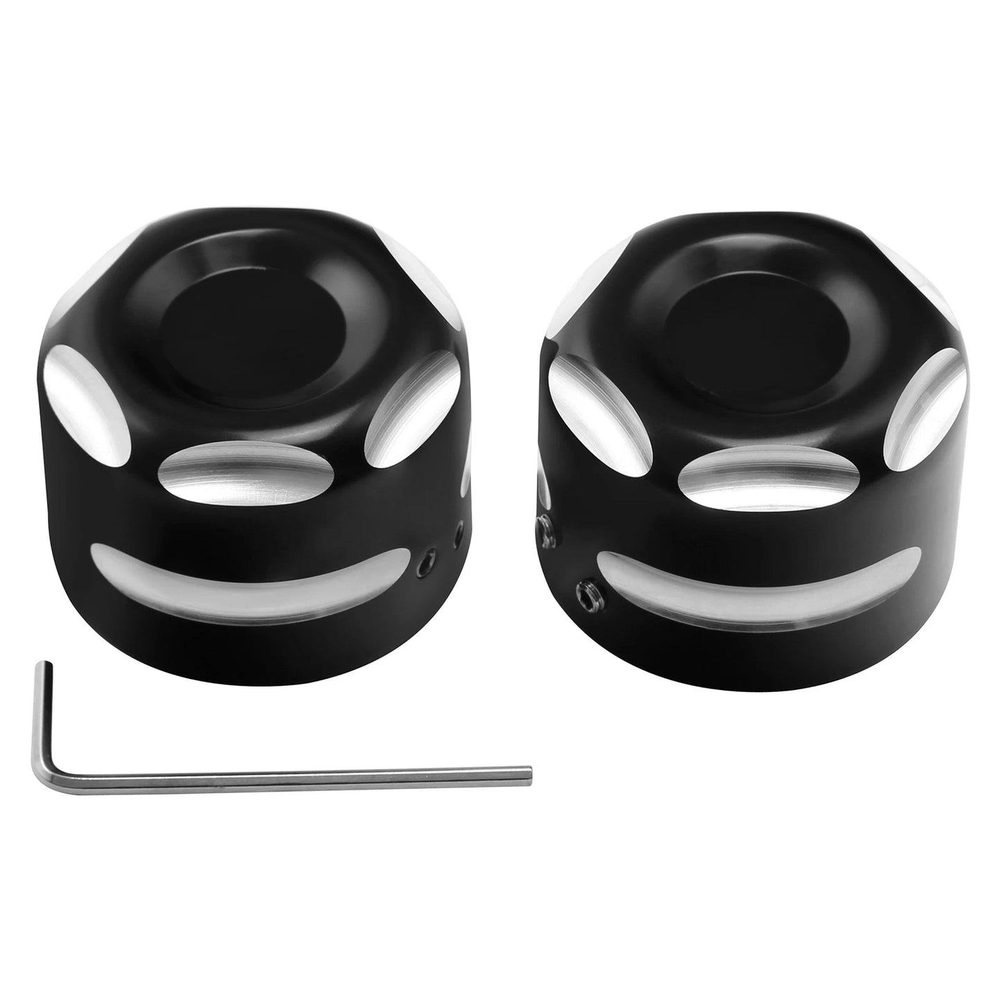 Front Axle Cap Nut Cover for Harley Sportster XL, Softail (2009-2022)