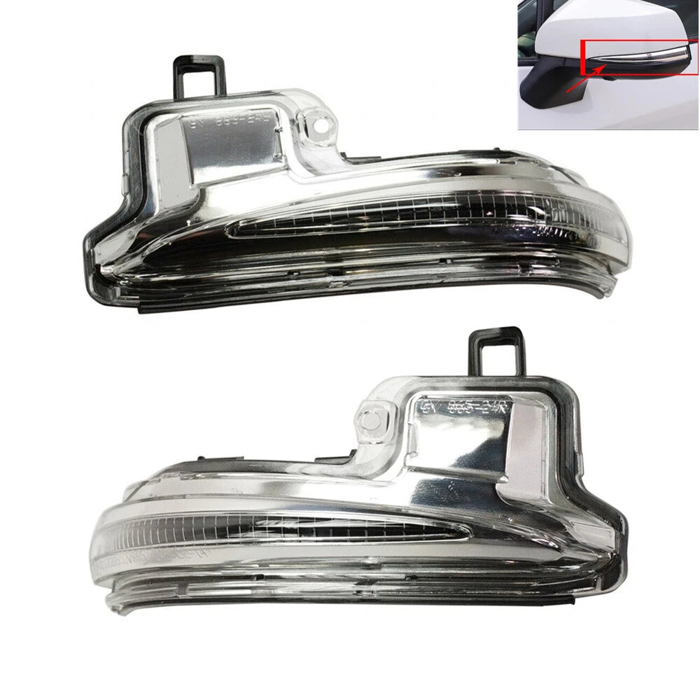 LED Side Wing Mirror Turn Signal Lights for Toyota Tacoma, RAV4 (2019-2023)