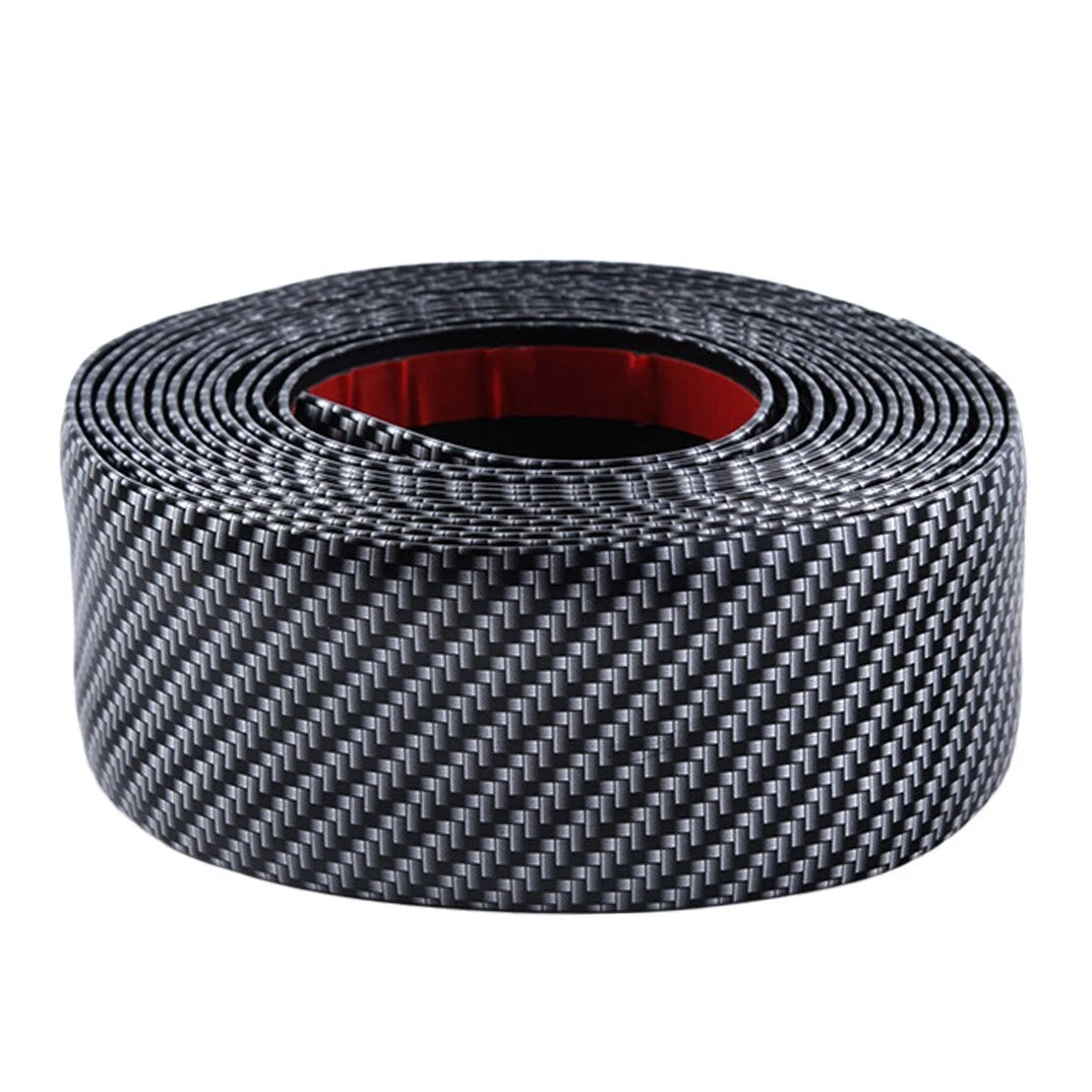 Carbon Fiber Door Sill Scuff Cover for Car (Fits Various Models)