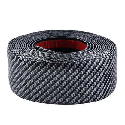 Carbon Fiber Door Sill Scuff Cover for Car (Fits Various Models)