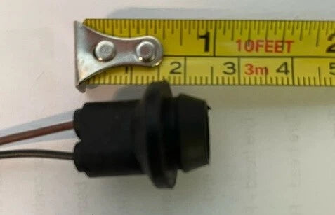 Wedge LED Globe Holder Rubber Connector Socket for Car 2 x (T10, W5W)