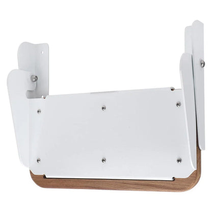 Foldable Teak Wood Step Board Footrest for Boat Helm 305x158mm