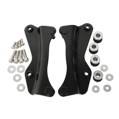 Detachable Backrest Sissy Bar Luggage Rack for Harley Touring (2014-2025)
