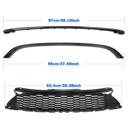 Front Rear Light Frame Grille Trim for Mini Cooper R55 R56 R57 JCW (2007-2015)