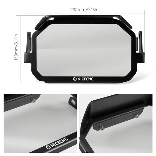 1X Anti-theft Display Frame for BMW R1250GS (2018-2024)
