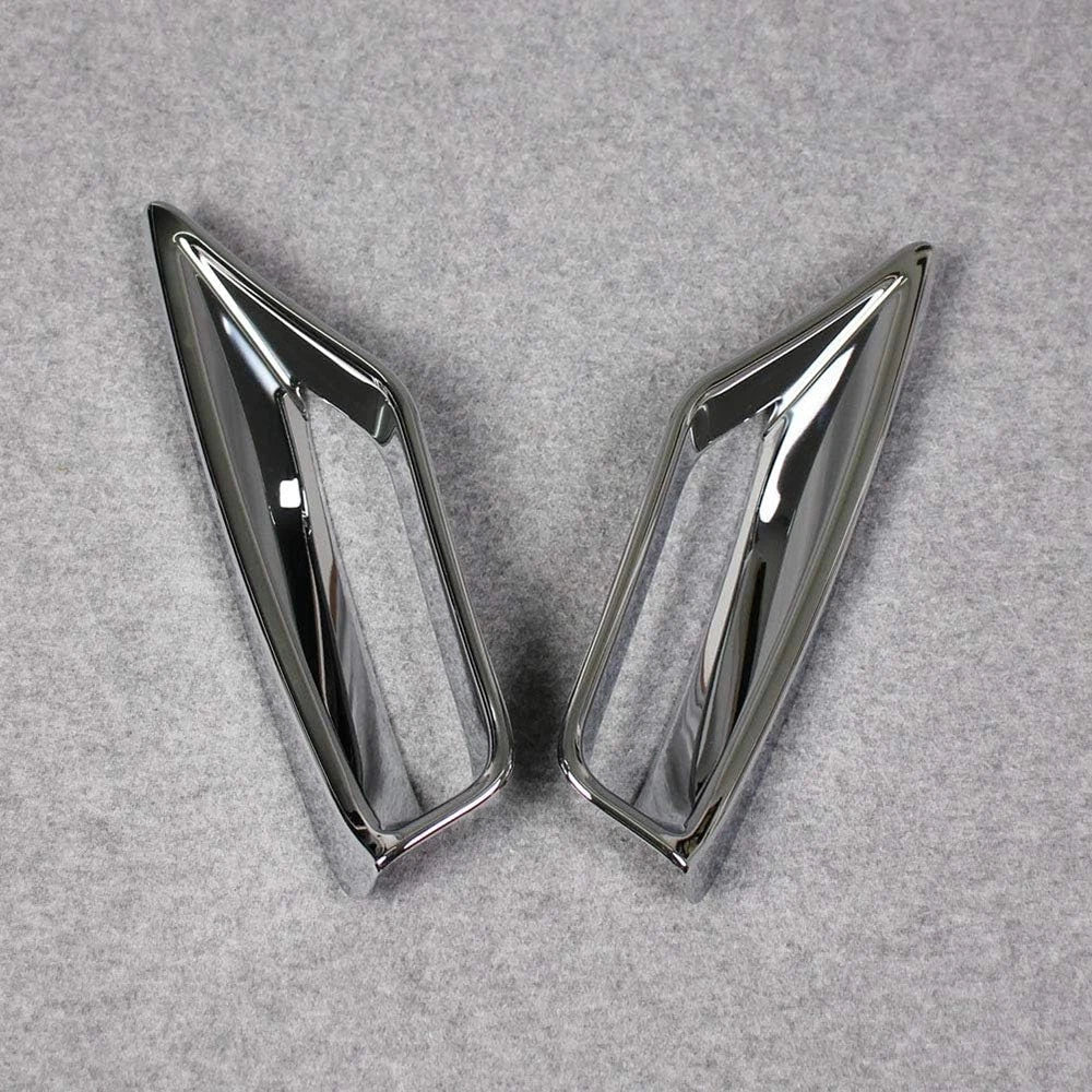 Chrome Fog Light Lamp Covers for Lexus RX350 RX350L RX450H (2020-2022)