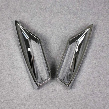 Chrome Fog Light Lamp Covers for Lexus RX350 RX350L RX450H (2020-2022)