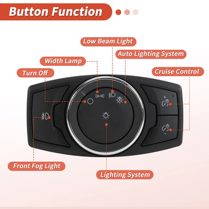 Headlight Switch for Ford Expedition (2018-2021)