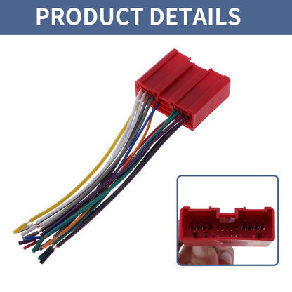 Car Stereo CD Player Wiring Harness for Mazda 2 (2011-2014)