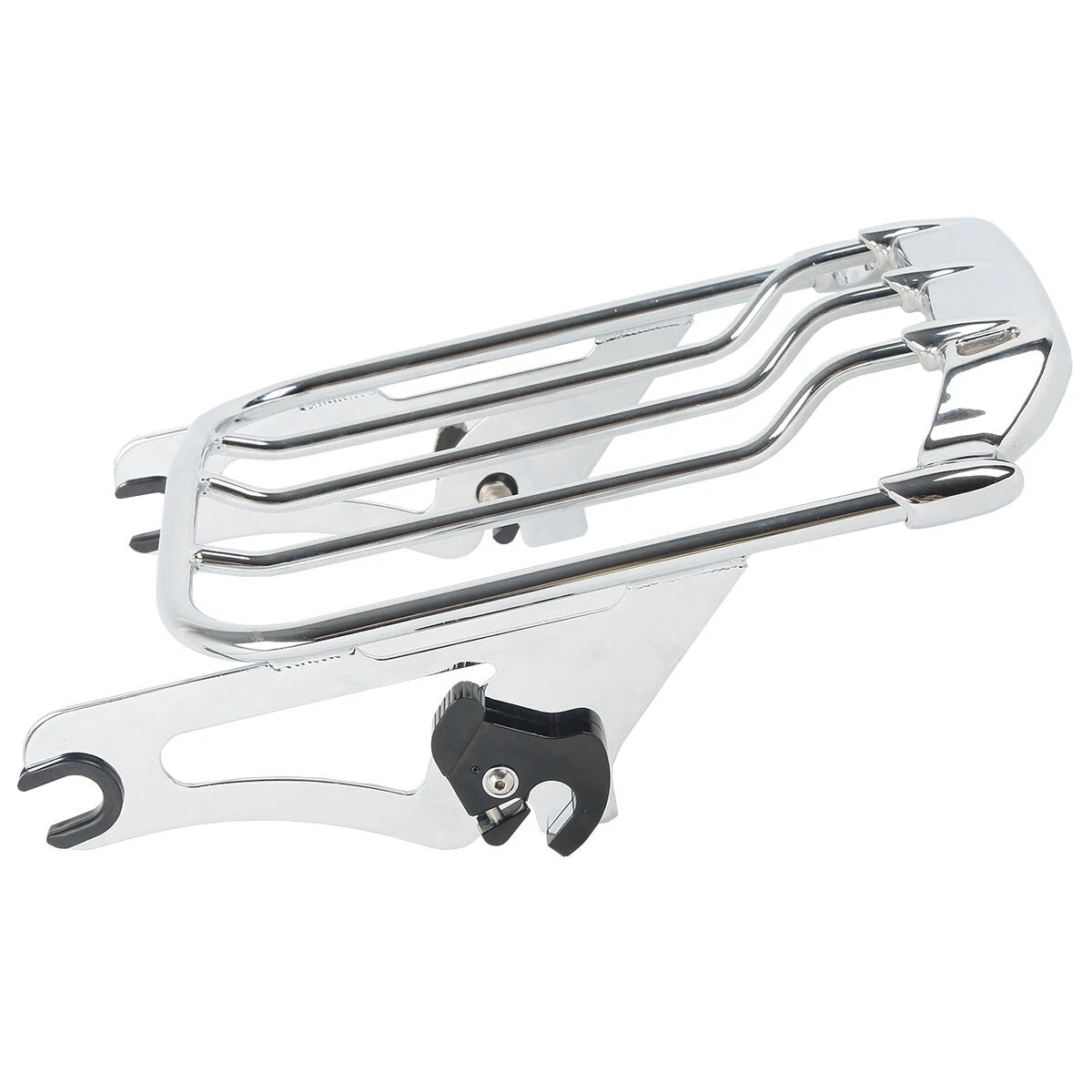Chrome Two Up Luggage Rack for Harley Touring FLHR FLTR (2009-2022)