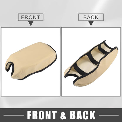 Center Console Armrest Cover for Honda HR-V 2016-2022 - Light Brown