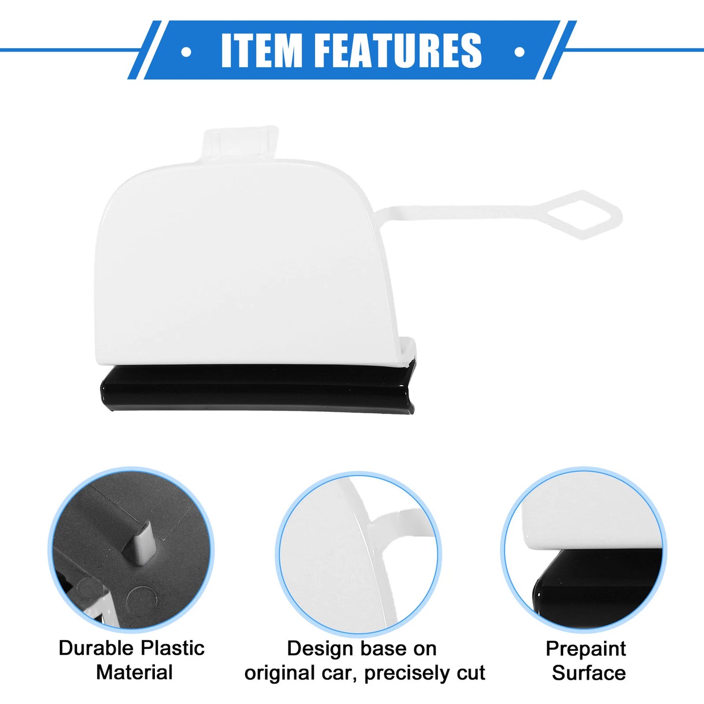Front Bumper Tow Hook Eye Cover for Mercedes-Benz E-Class W213 (2017-2023)