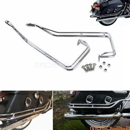 Saddlebag Guard Rails for Harley Touring Road King FLHR Street Glide (2009-2013)