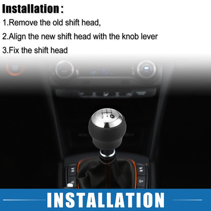 5 Speed Manual Shift Knob for Toyota Corolla (2007-2013) Plastic