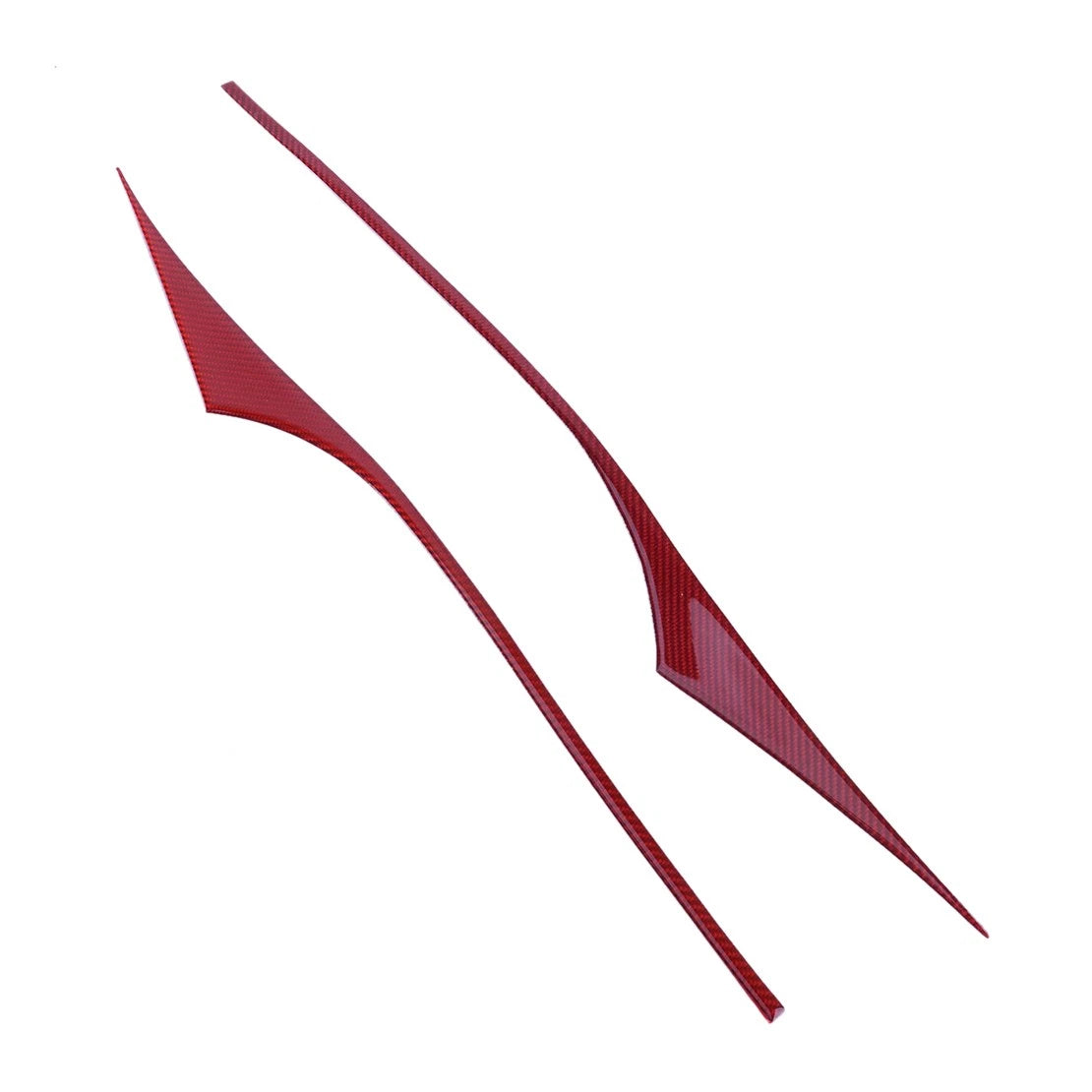 Red Carbon Fiber Speedometer Strip Cover for Honda Civic Coupe (2013-2015)