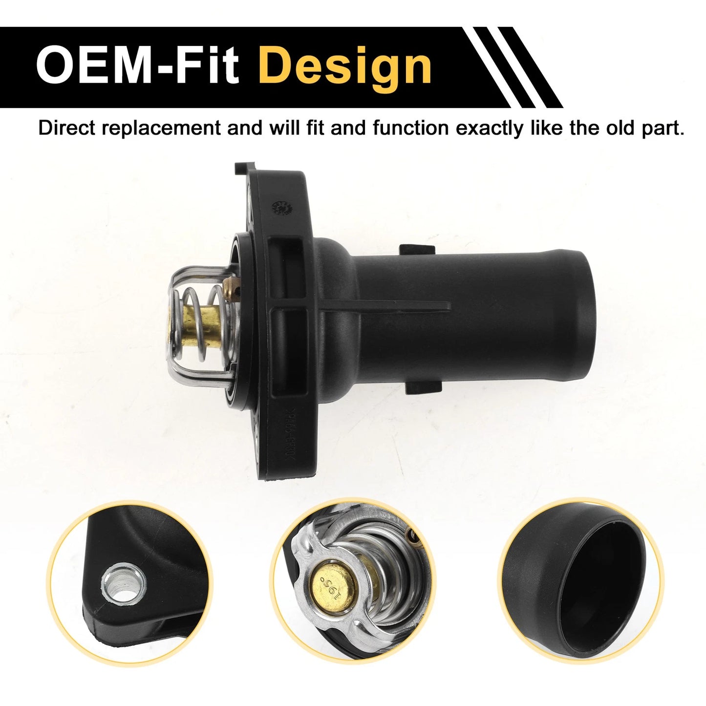 Engine Thermostat Housing Assembly for Chrysler Sebring (2007-2010)