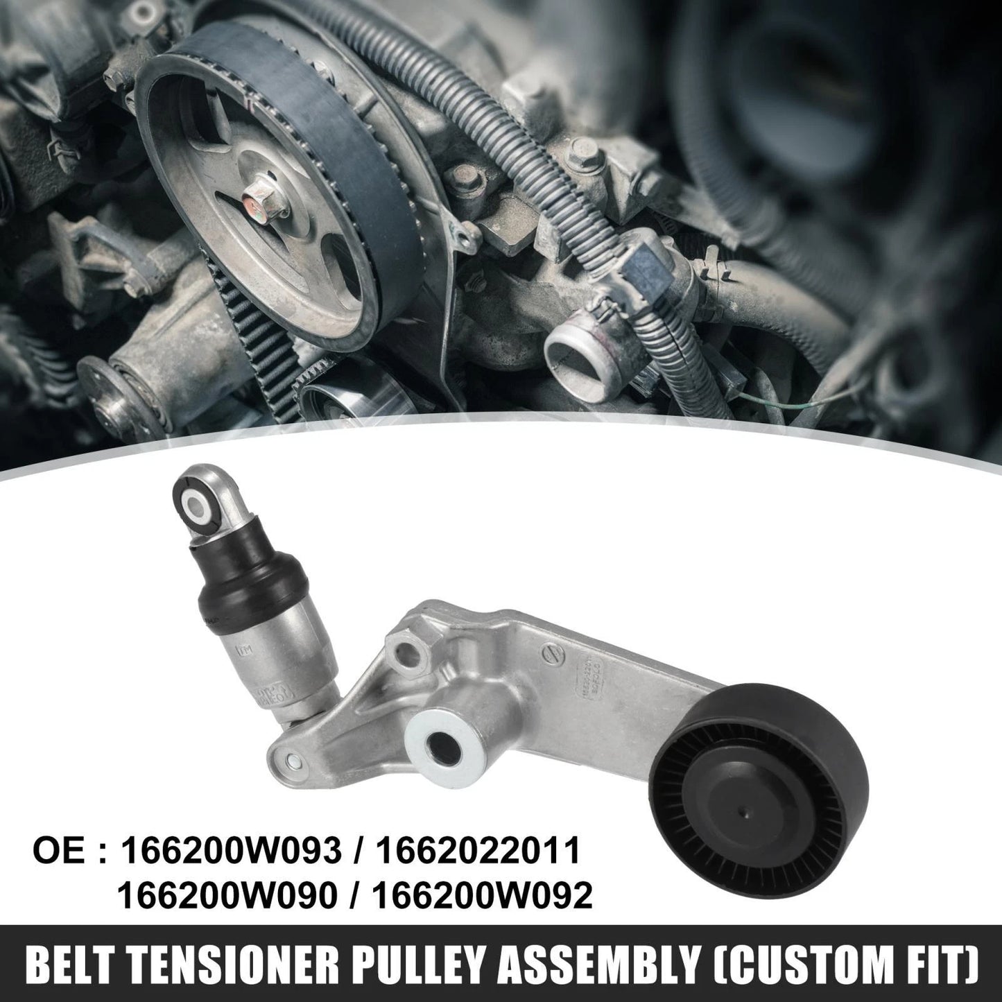 Belt Tensioner Pulley Assembly for Corolla (1998-2008)
 Belt Tensioner Pulley Assembly for Prizm (1998-2002)