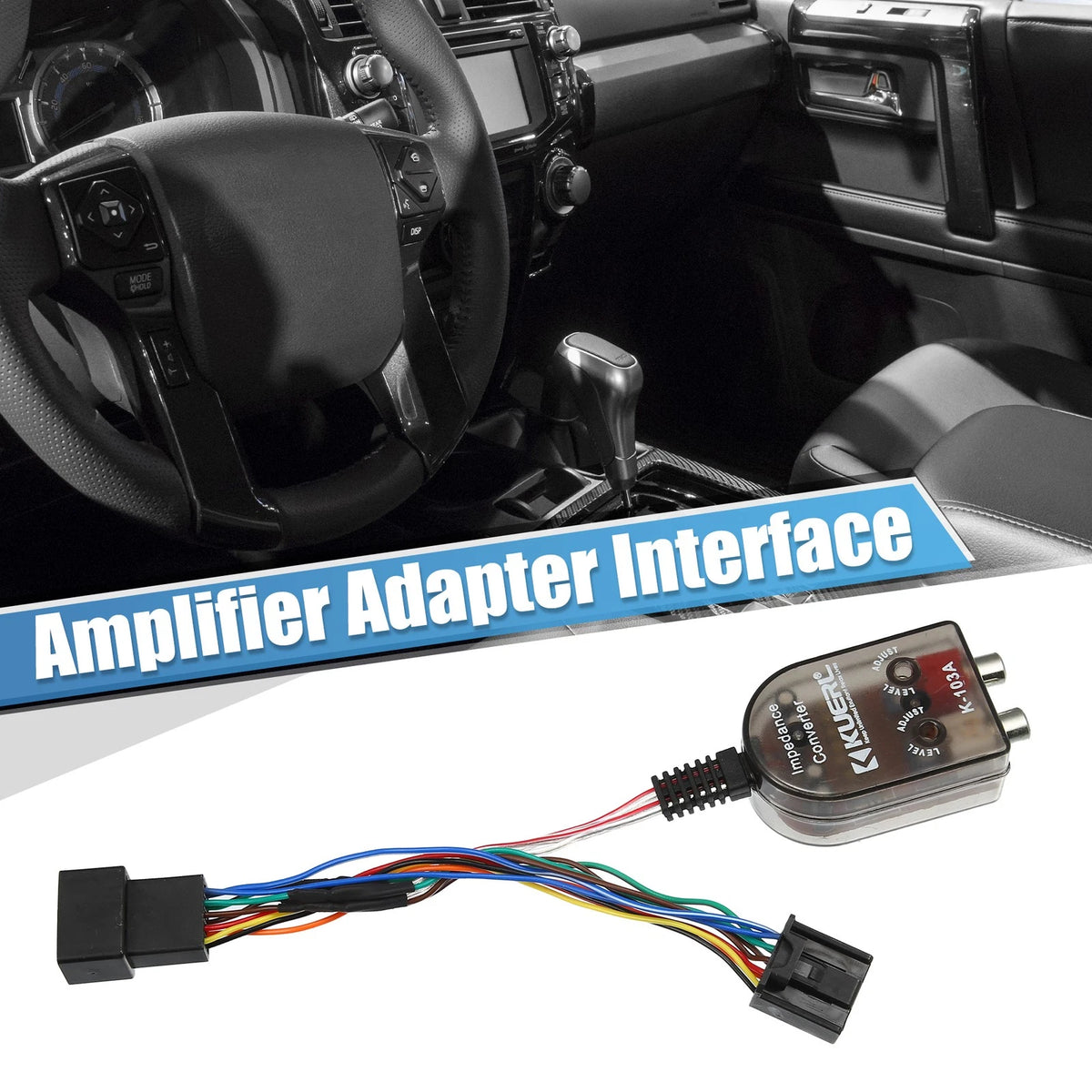 Subwoofer Amplifier Plug & Play Harness 70-1765 for Toyota Camry (2007-2011)