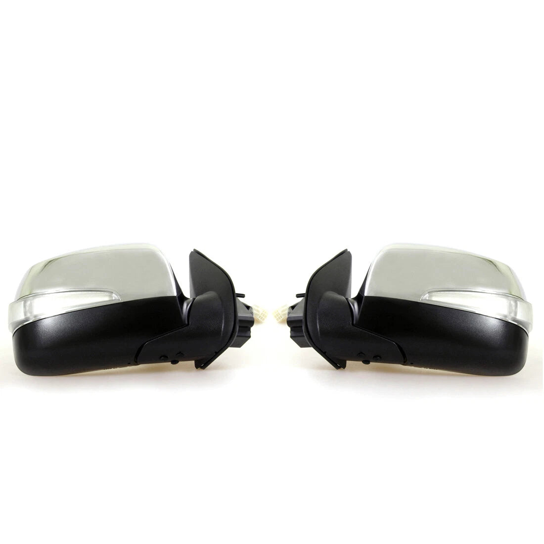 Chrome Electric LED Door Wing Mirrors for Isuzu D-Max2008-2012