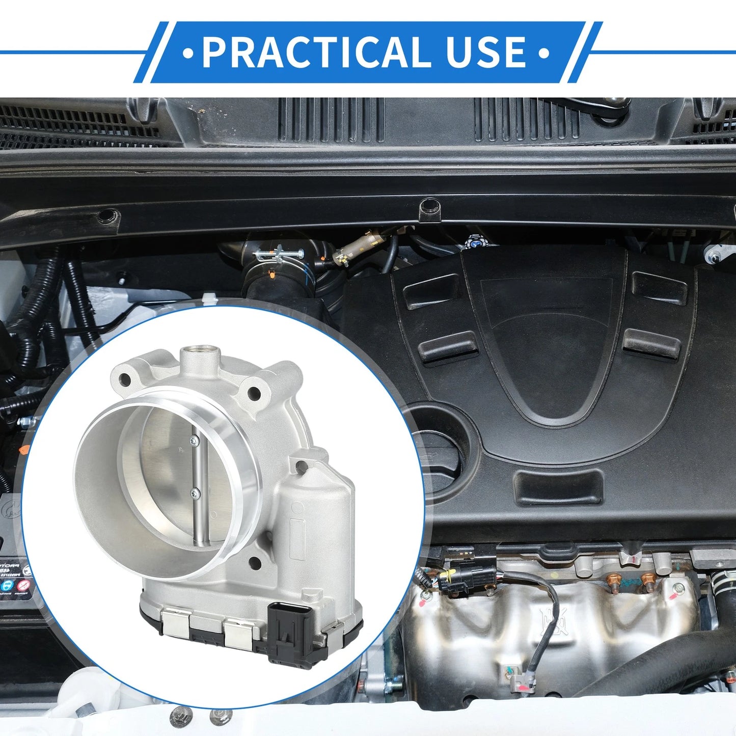 Throttle Body for Ford F-150 5.0L V8 Flex (2018-2020)