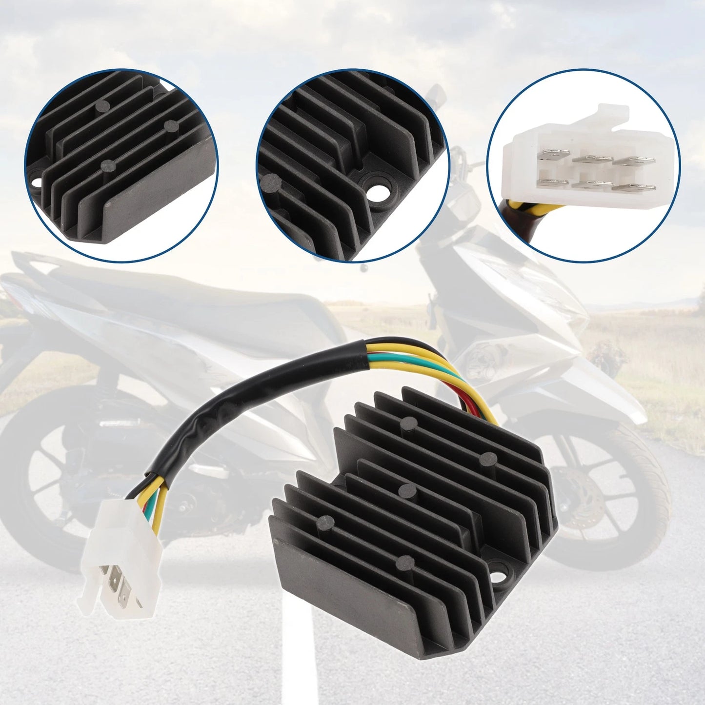 Voltage Regulator Rectifier for 125cc 150cc 200cc 250cc Scooter