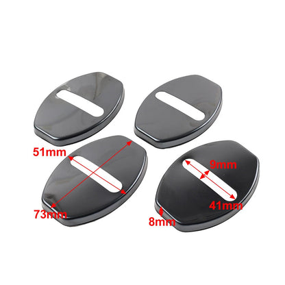 Red Door Lock Protective Cover for Audi A3 A4 TT S3 S4 VW Golf Passat Tiguan