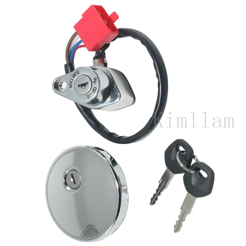 Ignition Key Switch Lock Set for Kawasaki VN800 Vulcan 800 (1995-2001)