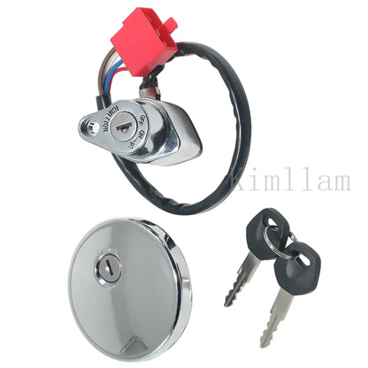 Ignition Key Switch Lock Set for Kawasaki VN800 Vulcan 800 (1995-2001)