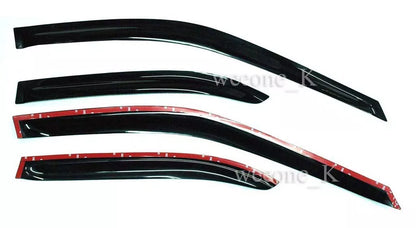 4 Door Visor Monsoons for Mitsubishi Lancer Mirage (1995-2000)