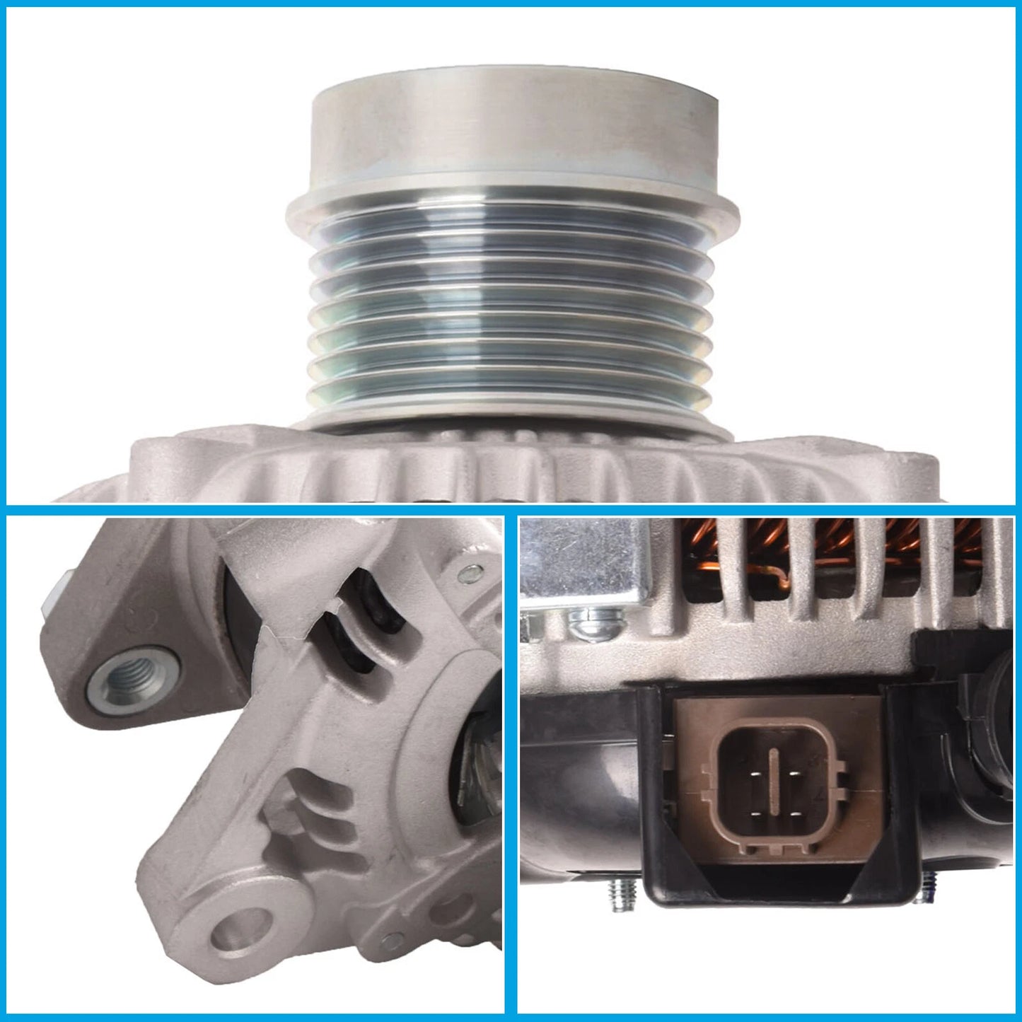 100A Alternator for Toyota RAV4 ACA33R ACA38R Tarago ACR50R 2.4L (2000-2005)