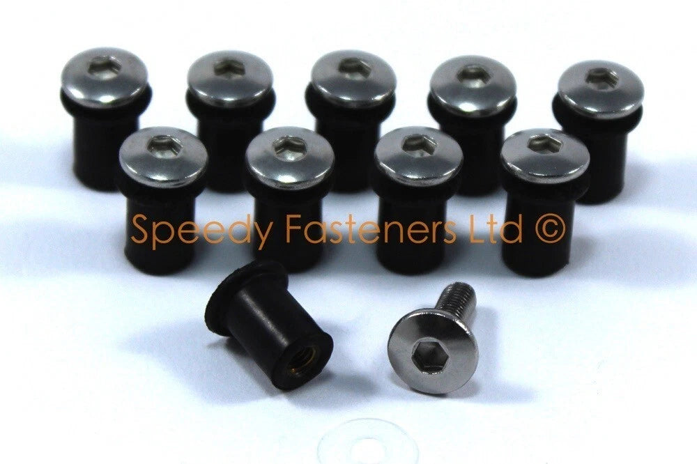 Stainless Fairing Bolts Screen Bolt Kit for Triumph Daytona 955i (1997–2006)