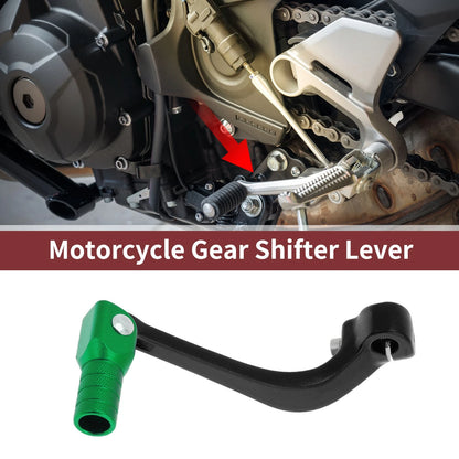 Folding Motorcycle Gear Shifter Lever for Honda CRF110F (2013-2018) Black Green