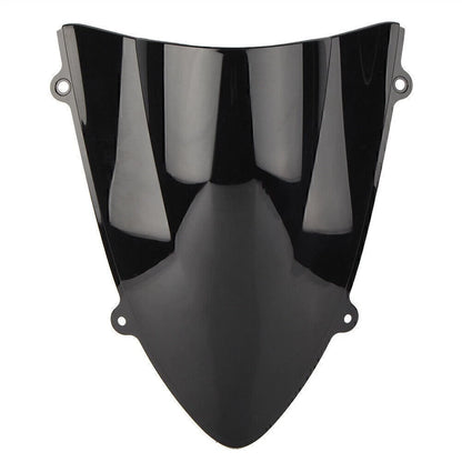 Double Bubble Windshield for Kawasaki Ninja 250R EX250 (2008-2012) Black