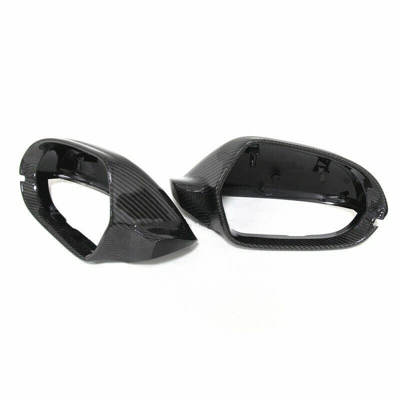 Carbon Fiber Mirror Housing Covers for Audi A6 C7 S6 RS6 (2012-2018)