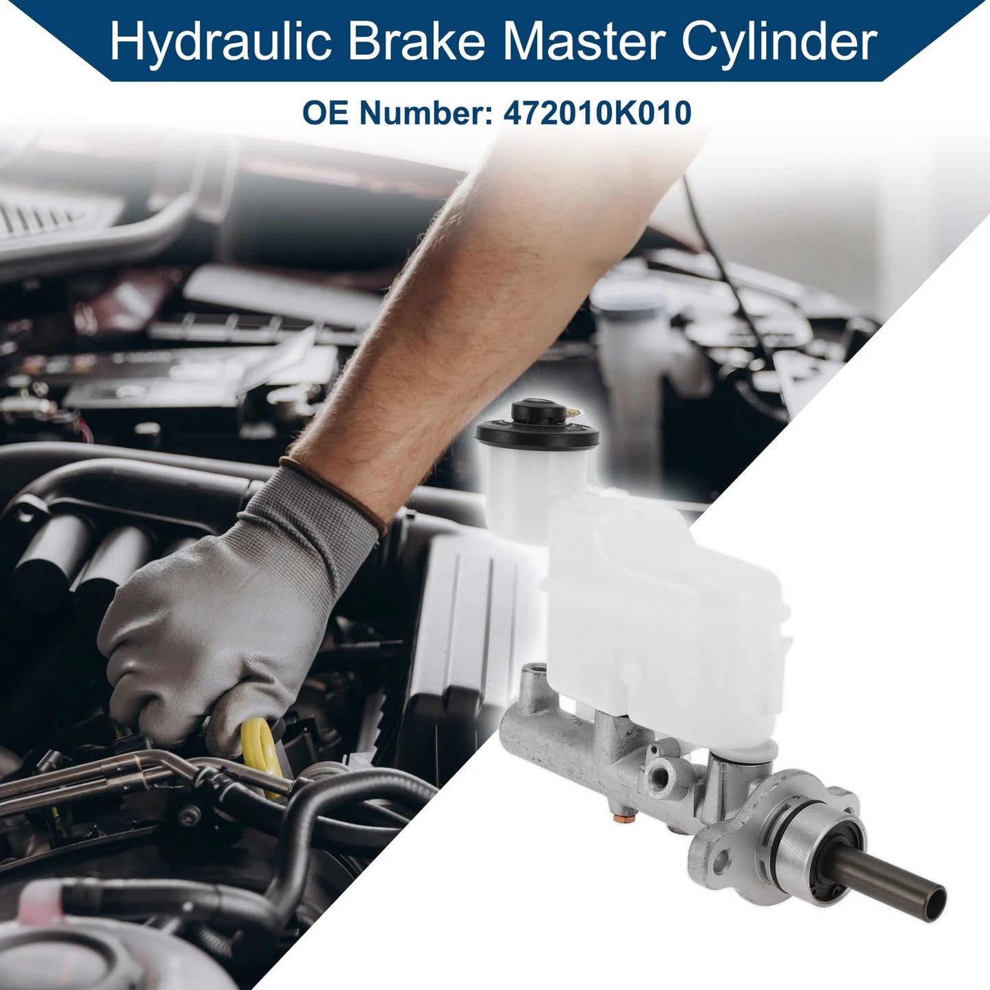 Brake Master Cylinder with Reservoir for Toyota Hilux MK VII (2004–2016)