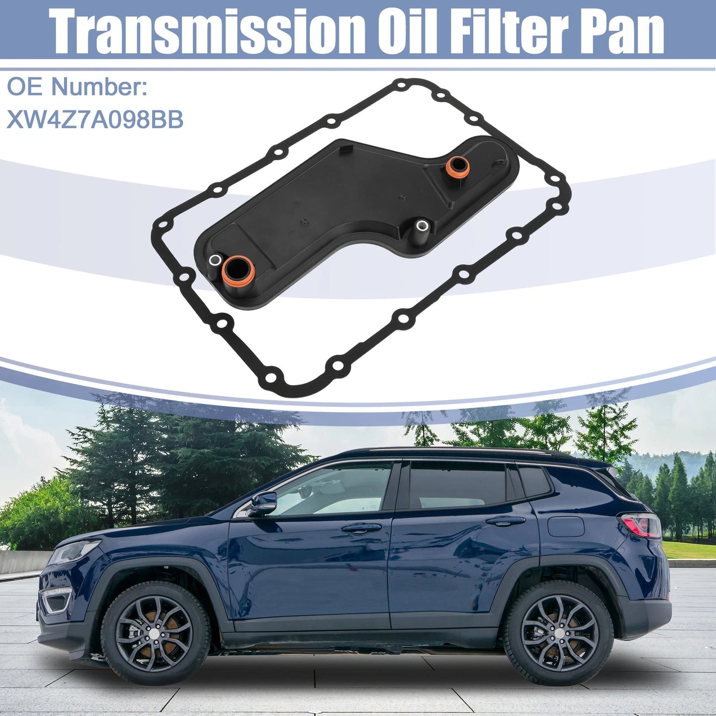 Transmission Oil Filter Pan Gasket Kit for Ford Thunderbird (2002-2005)