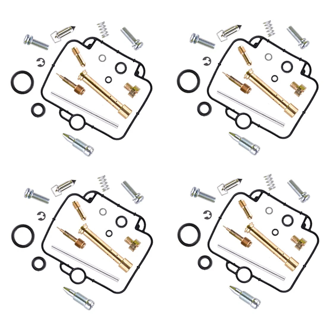 4 x Carburetor Rebuild Kit for Suzuki Bandit GSF250 (1995-2000)
