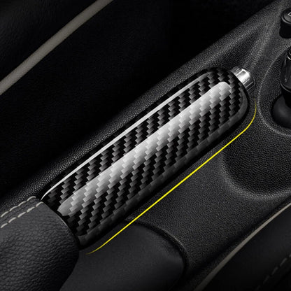 Carbon Fiber HandBrake Handle Parking Brake fits Mini Cooper R56 R57 R58 07-13