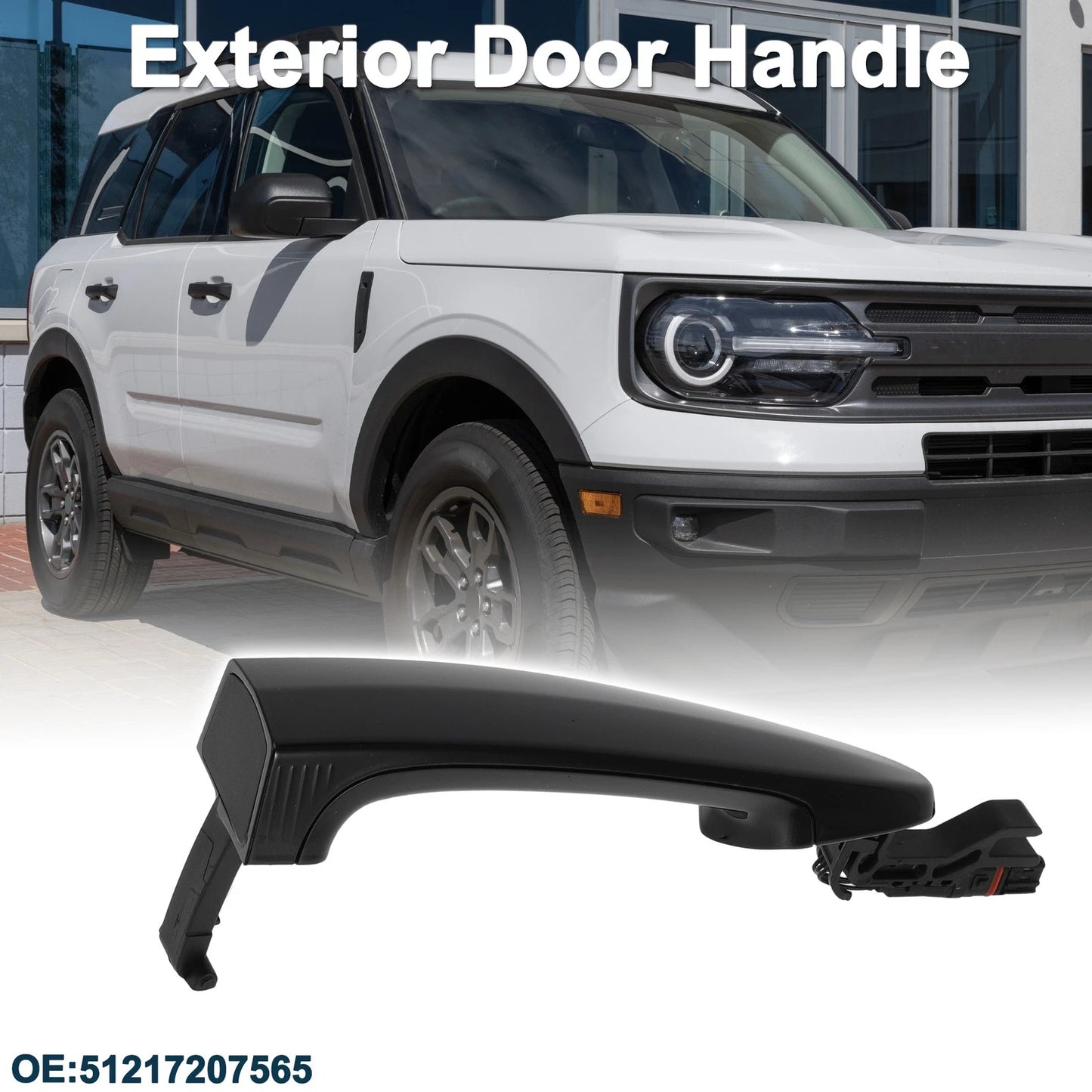 Front Left Exterior Door Handle for BMW X5 E70 E71 E72 (2007-2013)