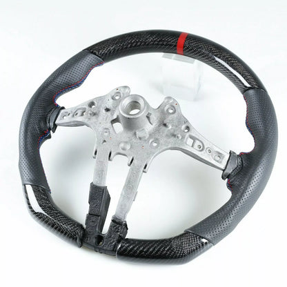 Carbon Fiber Flat Bottom Steering Wheel for BMW F80 M3 F82 M4 (2012-2019)