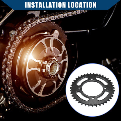 39 Tooth 76mm Motorcycle Chain Sprocket Rear Sprocket for Dirt Bike